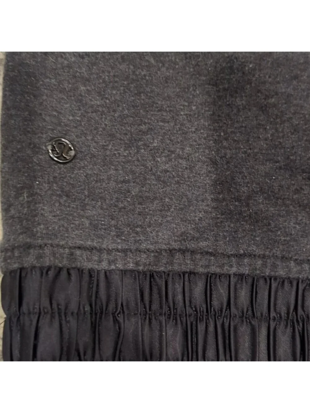 Lululemon all good Heathered Grey pullover Hoodie